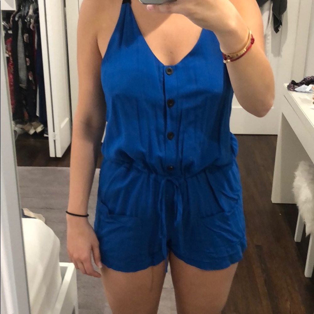 BLUE ROMPER